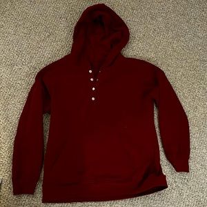 Soft maroon sweatshirt size medium